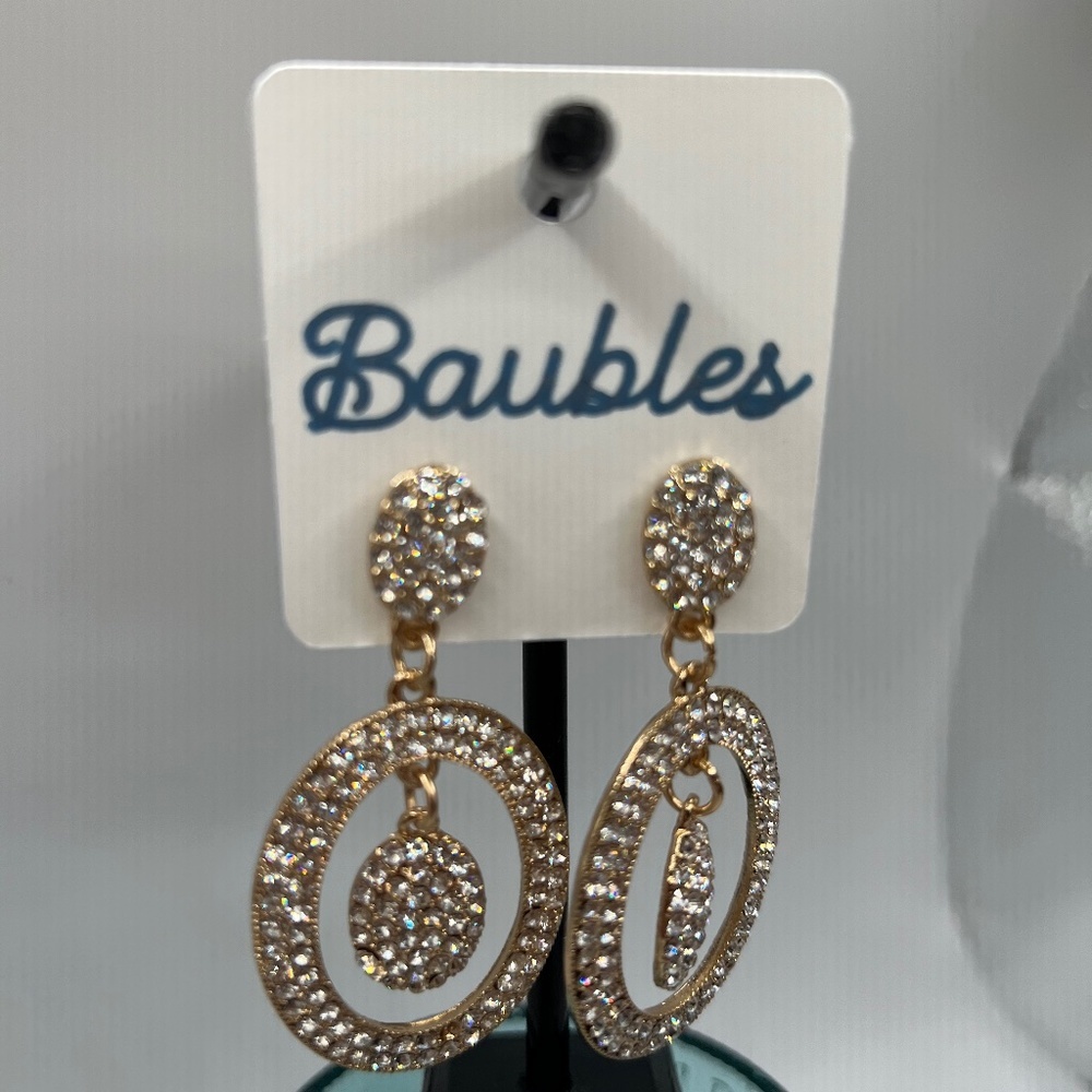 Baubles Chandelier Austrian Crystal Silver Earrings $12 EA or Bundle 3/$20